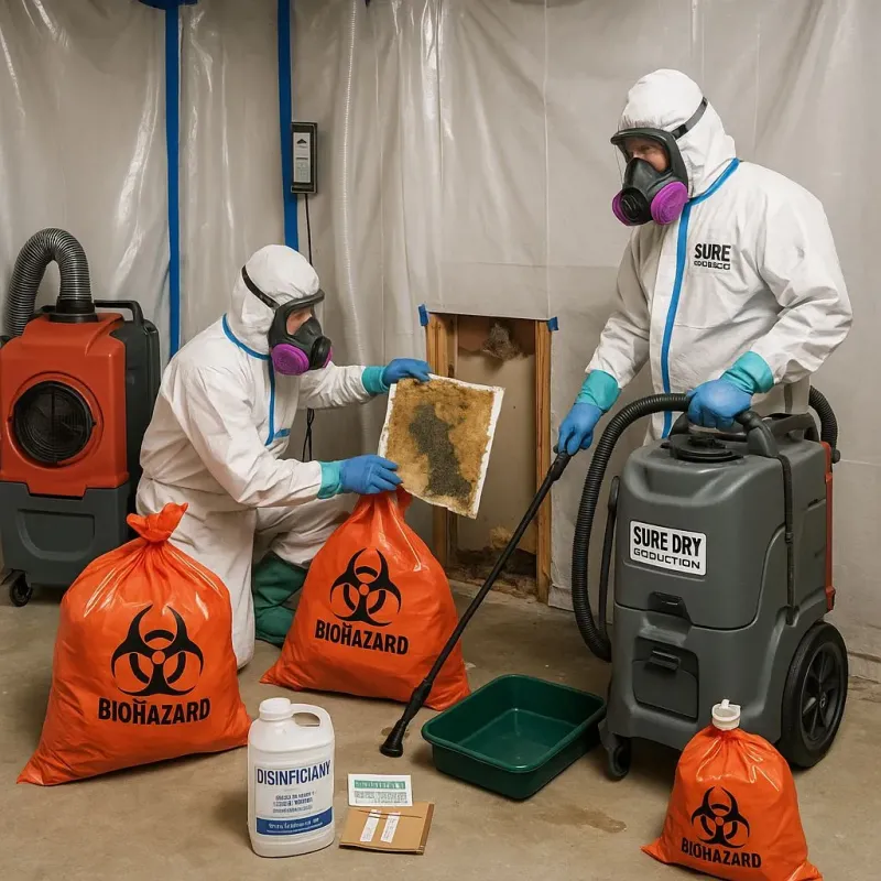 Contaminated Water Handling Protocols process in East Milton, FL