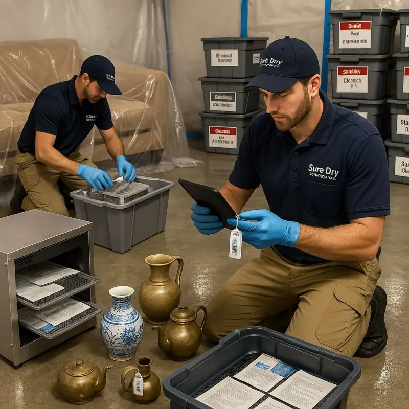 Content Protection and Restoration process in East Milton, FL